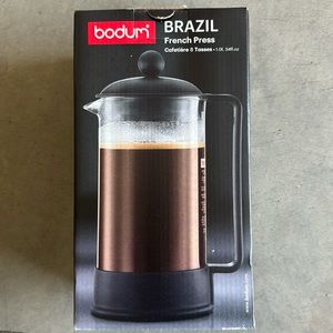 Bodum Brazil french press 34 oz - never used